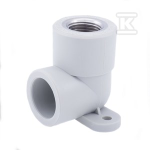 Kolano PP 90st GW montowane na ścianie 20 / 1/2"