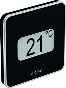 Uponor Smatrix Base termostat D+RH T-149 black