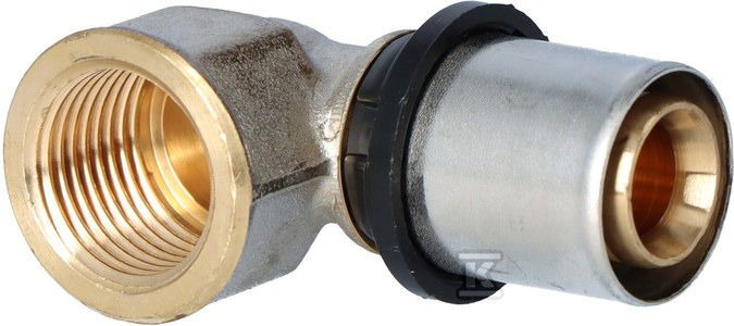 Kolano podłączeniowe PURMO CLEVERFIT z gwintem wewnetrznym 20x1/2" GW