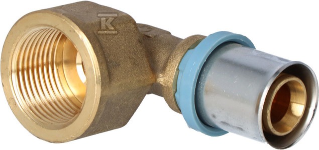 Kolano podłączeniowe PURMO CLEVERFIT z gwintem wewnetrznym 20x3/4" GW