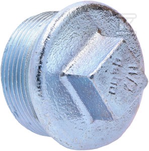 Korek z obrzeżem 6/4" ocynk T9, NR 46, NR 290