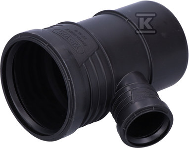 Trójnik redukcyjny 110x50/67.5°, SITECH+ czarny