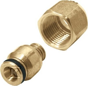 Przyłączka mosiężna GW do rur PERTAL ultraPRESS - 16 G3/4"