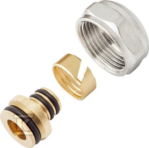 Śrubunek mosiężny GW do rur PERTAL ultraPRESS - 16 G1/2"