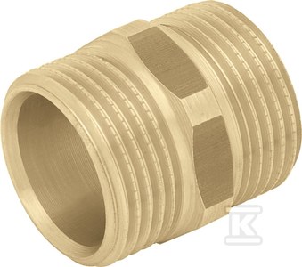 Łącznik mosiężny GZ - 3/4"